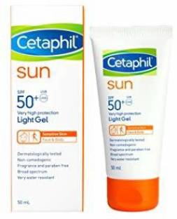 Cetaphil Sun SPF 50 Very High Protection Light Gel 50ml - SPF 50 + PA+