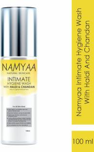 Namyaa Haldi Chandan Hygiene Wash | With Germ and Odour Protection | pH Balanced Intimate Wash