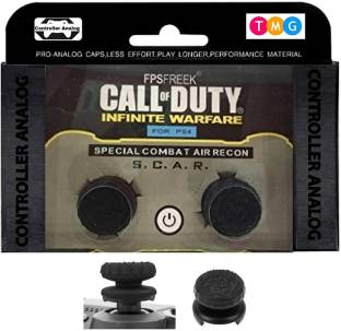TMG CONTROLLER ANALOG FPS Extenders Thumbstick Call Of Duty Infinite warfare Thumb Grip for PS4, Grey ... Color: Multicolor Platform: PS4 Interface: Wired & Wireless 10 DAYS REPLACEMENT WARRANTY ₹649 ₹1,499 56% off Free delivery