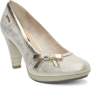 Bugatti Women Beige Heels - Buy Bugatti 