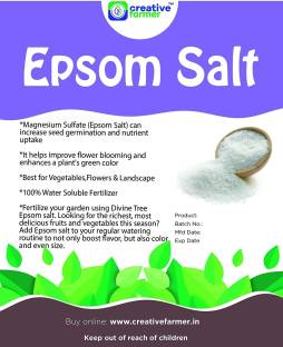 creative farmer Epsom Salt 1Kg Home Garden Plant Soil Manure Fertilizer