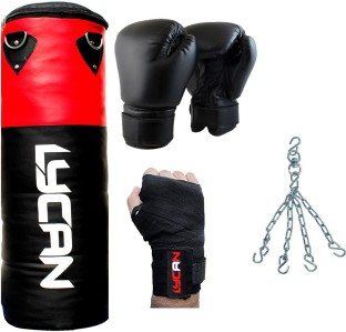 New Onex 3ft Filled Heavy MMA Material Arts Boxing Punch Bag Kit Set Boxed Pack 