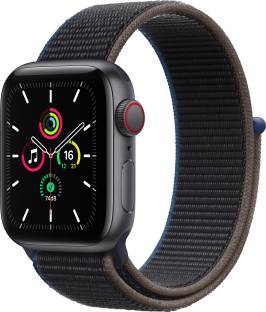 APPLE Watch SE GPS + Cellular MYEL2HN/A 40 mm Space Grey Aluminium Case with Charcoal Sport Loop