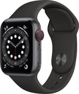 APPLE Watch Series 6 GPS + Cellular M06P3HN/A 40 mm Space Grey Aluminium Case with Black Sport Band