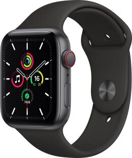 APPLE Watch SE GPS + Cellular MYF02HN/A 44 mm Space Grey Aluminium Case with Black Sport Band
