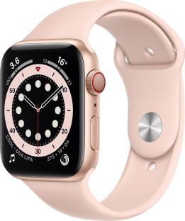 APPLE Watch Series 6 GPS + Cellular MG2D3HN/A 44 mm Gold Aluminium Case with Pink Sand Sport Band