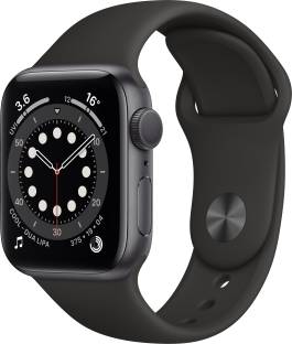APPLE Watch Series 6 GPS MG133HN/A 40 mm Space Grey Aluminium Case with Black Sport Band