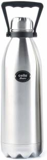 cello Swift Stainless Steel Insulated Flask, 1800 ml, Silver 1800 ml Flask 4.4993 Ratings & 109 Reviews Made of: Steel Bottle Type: Flask Capacity: 1800 ml Pack of: 1 Double Insulated Wall Warranty: 1 Year. This product is under one year warranty from the date of purchase against any Manufacturing Defects which includes material and craftsmanship. The warranty does not cover Mishandling, Accidents & Decolorisation of the product. For any issues, contact us on: [7400007370] ₹1,599 ₹2,199 27% off Free delivery Buy 2 items, save extra 5%