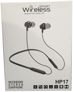 Magnetic Neckband Sports Earbuds Mic 
