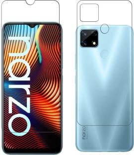 Duepio Front and Back Tempered Glass for Realme Narzo 20