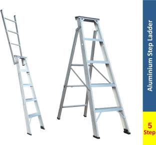 Flipkart SmartBuy 5 Step Dual Purpose Aluminium Ladder
