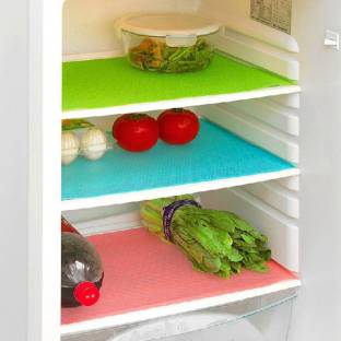 YELLOW WEAVES Refrigerator  Cover