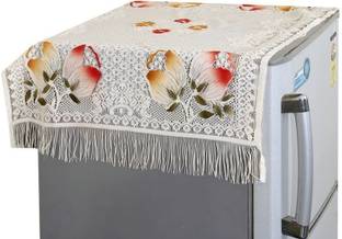 YELLOW WEAVES Refrigerator  Cover