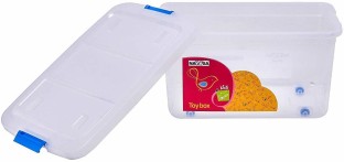 nayasa toy box with lid 25 litres