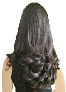 HAVEREAM Natural brown stepcutting design Hair Extension Price in India -  Buy HAVEREAM Natural brown stepcutting design Hair Extension online at  