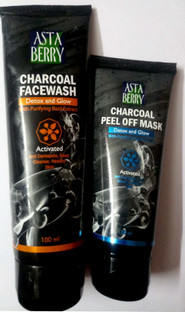 astaberry charcoal face wash