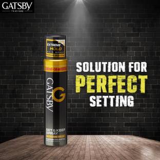 GATSBY Set & Keep Spray - Extreme Hold Hair Spray - Price in India, Buy  GATSBY Set & Keep Spray - Extreme Hold Hair Spray Online In India, Reviews,  Ratings & Features 