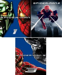 Spider-Man - 1 , 2 , 3 (3 movies) dual audio Hindi & English clear voice & print it's burn data DVD play only in computer or laptop it's not original without poster ( HD Print )