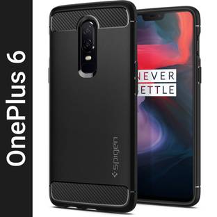 Spigen Rugged Armor Back Cover for OnePlus 6