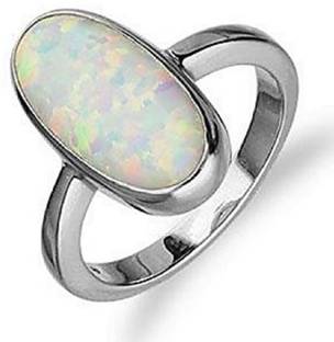 RATAN BAZAAR Fire Opal stone ring Natural Fire Opal certified ...
