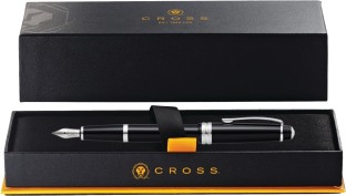Cross Bailey Light Polished White Resin w/Polished Chrome Appointments and Extra Fine Nib Fountain Pen 