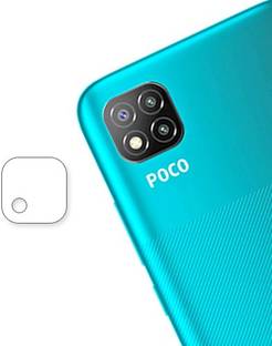 KOISTON Back Camera Lens Glass Protector for Poco C3