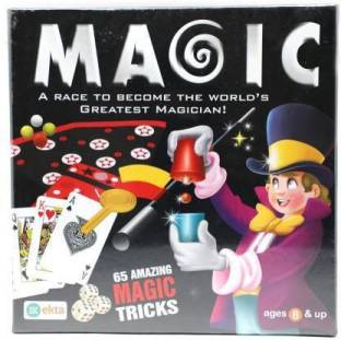 shatakshi Magic 65 Tricks Party & Fun Games Board Game