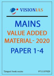 Vision IAS Value-Added Material For Mains Paper 1-4