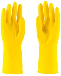 rubber safety hand gloves