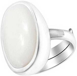 KUNDLI GEMS White opal stone ring Original Precious 6.25 ...
