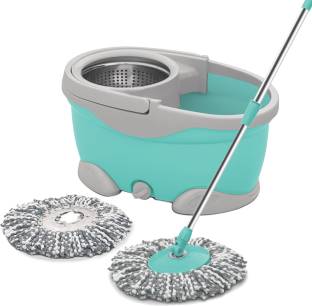 Spotzero by Milton Swift With Four Wheels Steel Wringer Spin Mop, Bucket 4.335,882 Ratings & 4,326 Reviews Type: Mop, Bucket Made of: Plastic, Steel Inclusions: 1 Home Cleaning Set Color: Green, Grey 1 Year Domestic Warranty ₹1,391 ₹2,149 35% off Free delivery Buy 2 items, save extra 5%