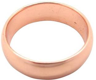 PS CREATIONS Copper Plain Ring Sun Astrology Band Tamba Surya Spiritually  Energised Challa for Men and Women Copper Copper Plated Ring