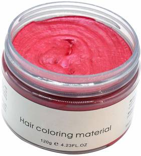 Mofajang Hair Coloring Dye Wax Styling Cream Mud Hair Pomade Creme Natural Hairstyle Cream Wash Out Easily Hair Wax Price In India Buy Mofajang Hair Coloring Dye Wax Styling Cream Mud