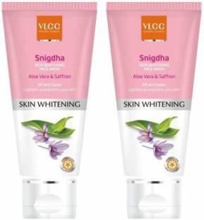 VLCC Snigdha Skin Whitening Face wash 100ml (Pack of 2) (200 ml)  (200 ml) Face Wash