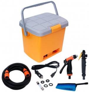 Shopbox store Best Quality Portable Mini High pressure car washing machine car washer kit car Jet Spray Easy to operate and portable 12V 16L Tank High Pressure Washer High Pressure Washer High Pressure Washer Pressure Washer Pressure Washer