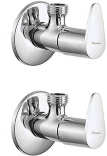 tantia Angel Valve Chrome Plated set of 2 Angle Cock Faucet