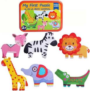Baybee Wooden Puzzle Games 6 In A Box My First Animal Set Metal Box Lager Reviews Latest Review Of Baybee Wooden Puzzle Games 6 In A Box My First Animal Set Metal Control a team of cute and furry animals with weapons, and defend the tank from the enemy invasion. flipkart