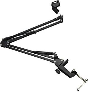 Zucca Microphone Suspension Boom Scissor Arm Stand For for Bm 800 Voice recording,Studio Broadcast and singing Arm Stand