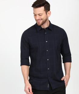 Calvin Klein Jeans Men Checkered Casual 