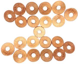 Shree Rudra Set of 21 Pcs Copper Coin/Sikka with Hole for ...