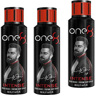 Virat Kohli 1 Active + 2 Intense Deodorant
