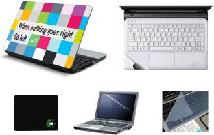 Mitram 5in1 Laptop Accessories Combo 15.6 Inch Life Funda laptop Skins Stickers, Screen Guard, Key Gua... Pack of 5 Color: Multicolor Suitable For: All 15.6 Incn Laptops Notebooks ₹319 ₹999 68% off