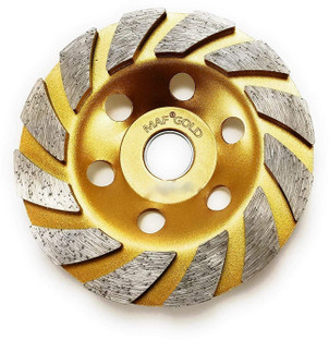 5 Inch Turbo Rim Segmented Diamond Cup 