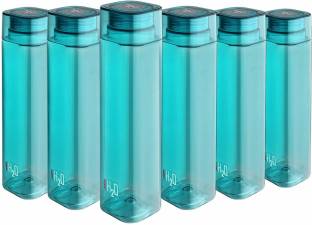 cello H2o Squaremat Premium water Bottle, 6pis set (QualityTop1) 1000 ml Bottle