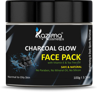 kazima charcoal face wash