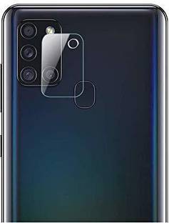 ShopeeQ Back Camera Lens Glass Protector for Samsung Galaxy A21s Back Camera glass Material with Installation Kit