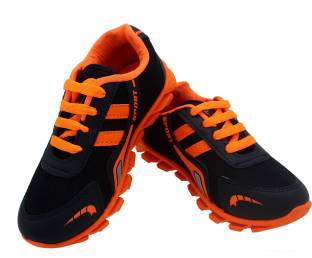 Tiger Boys Orange Running Shoes