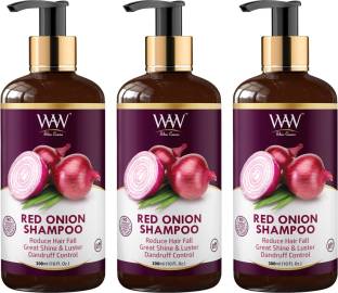 Waw skin cosmo Red Onion Shampoo For Hair Growth & Hair Fall Control