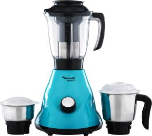 Butterfly WAVE PLUS 550 Mixer Grinder (3 Jars, Green)