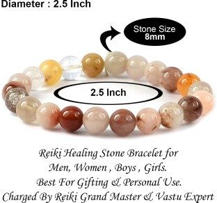 Combination Bracelet with Lion Charm Bracelet 8 mm Round Beads 7 Chakra Bracelet Reiki Crystal Products Natural Black Onyx Bracelet